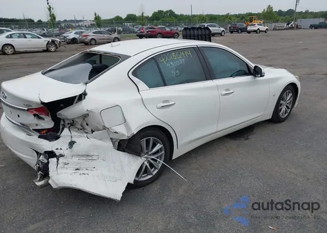 2014 Infiniti Q50 Premium from USA, damaged, VIN JN1BV7AP5EM682486
